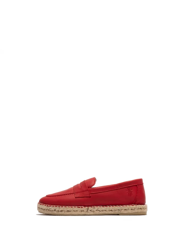 Fly London Women's SOIZ547FLY Espadrille, Red, 4 UK