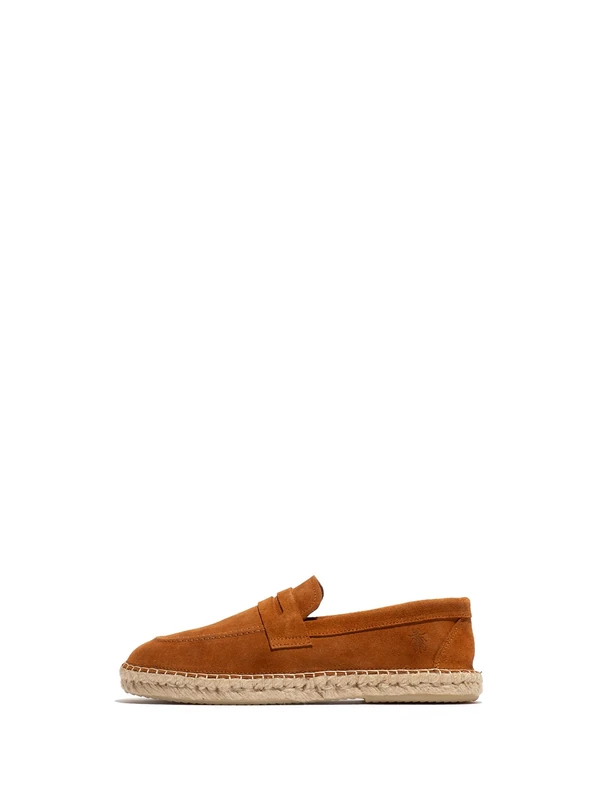 Fly London Men's SERV549FLY Espadrille, Camel, 7 UK