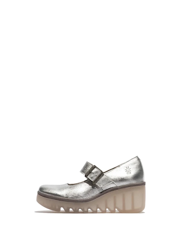 Fly London BORY564FLY Women's Shoes, Silver