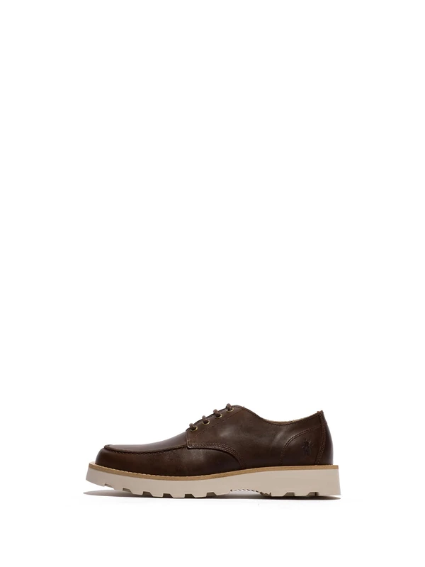 Fly London Men's ROUL208FLY Derby, Dk. Brown, 7 UK