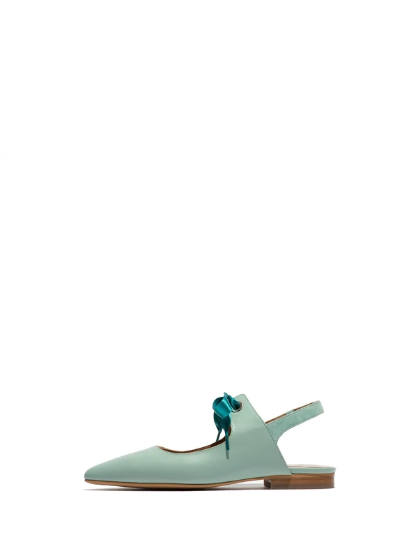 Fly London Women's SAUB268FLY Ballet, Spearmint, 2 UK - Image 1