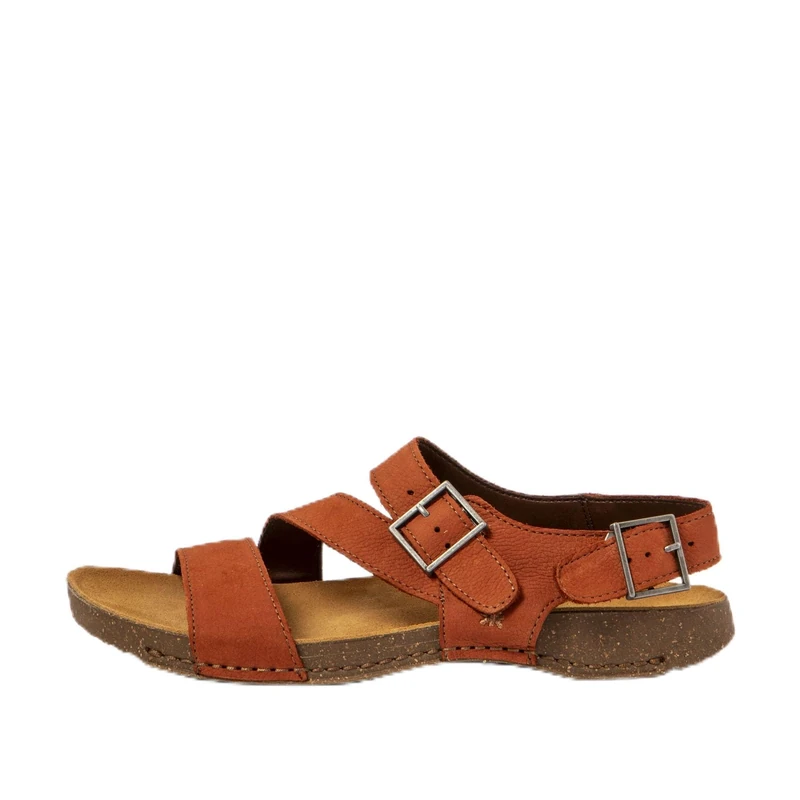 ART Unisex 0999 I Breathe Flat Sandal, Dark Orange, 9 UK