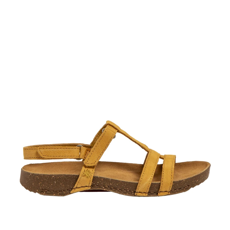 Art Women's 0946 I Breathe Flat Sandal, Honey, 9 UK