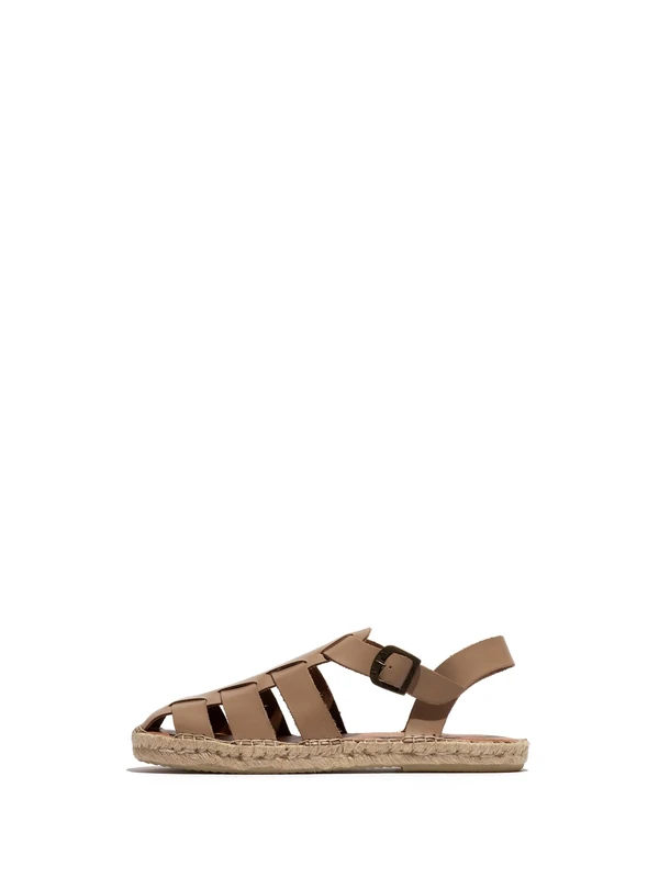 Fly London Men's SUCH527FLY Espadrille, Taupe, 8 UK