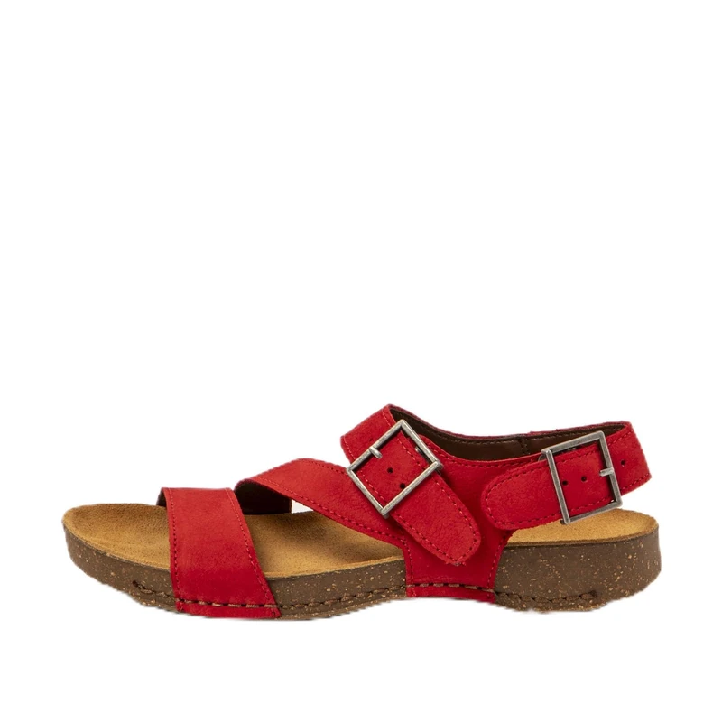 ART Unisex's 0999 I Breathe Flat Sandal, red, 11.5 UK