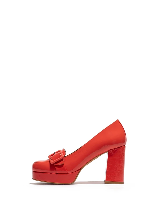 Fly London Women's ELLO242FLY Pumps, Scarlet, 5 UK