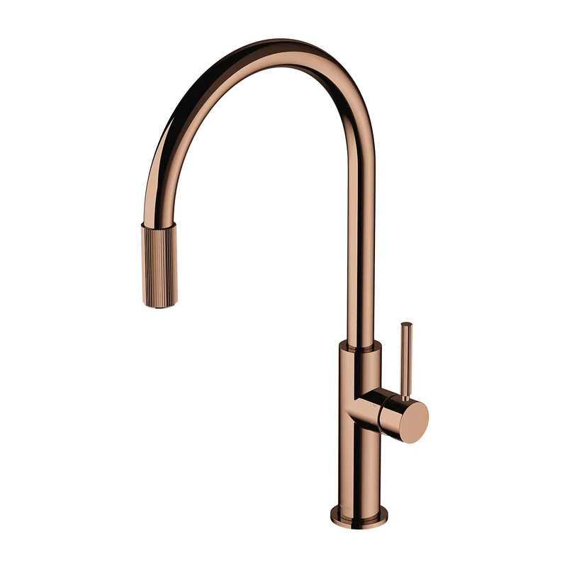 Omnires SW9057CP Kitchen Sink tap with a Fixed spout for Connection The Filter Set Switch-copper-SW9057CP, Copper