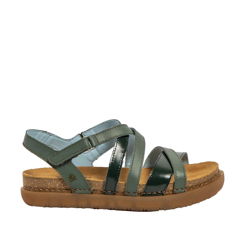 ART Women's 1714 Rhodes Flat Sandal, Foliage Jungle, 3.5 UK