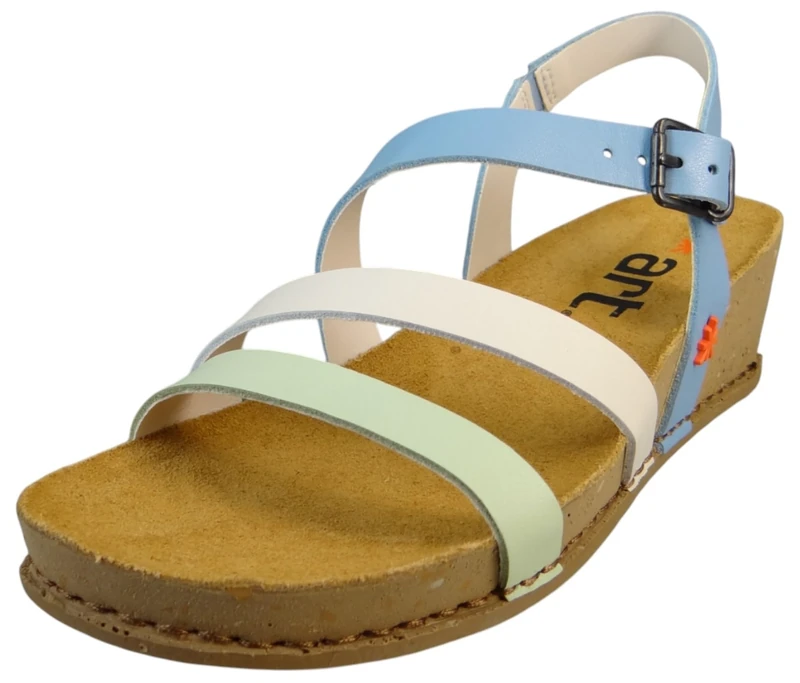 ART Women's 1930 I Live Wedge Sandals, Multi Cloud, 8.5 UK