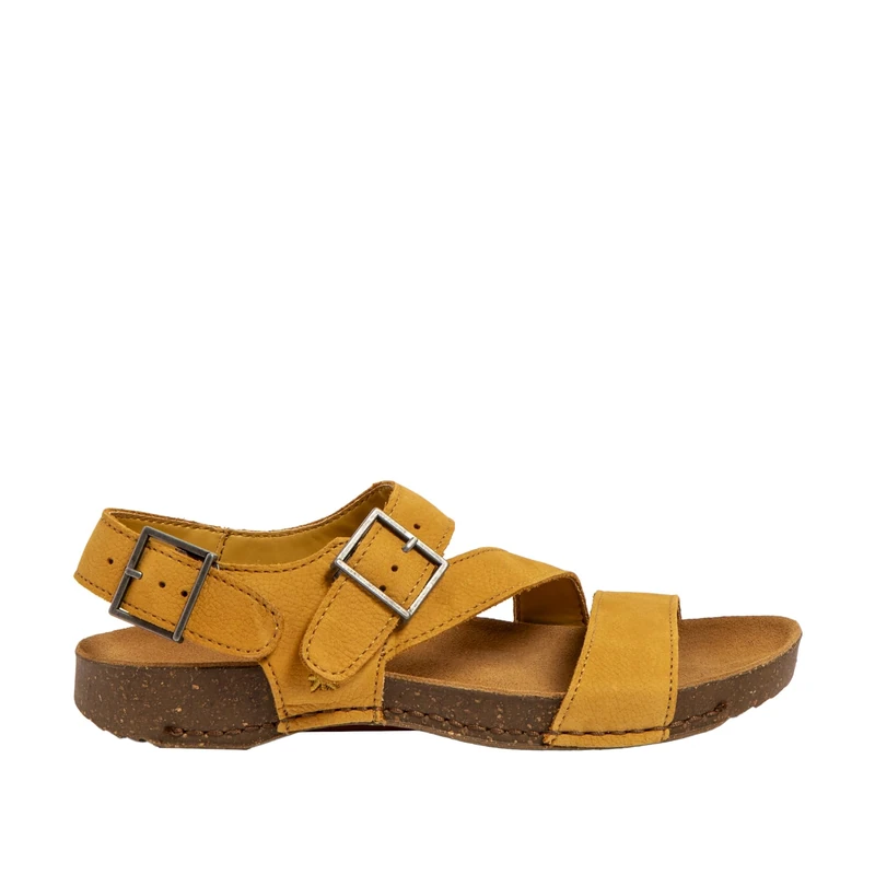 ART 0999 I Breathe, Unisex Adult Flat Sandals, Honey, 36 EU, Honey, 4 UK