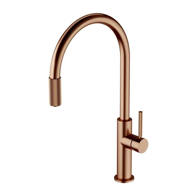 Omnires SW9057CPB Kitchen Sink tap with a Fixed spout for Connection The Filter Set Switch-Brushed copper-SW9057CPB, Copper