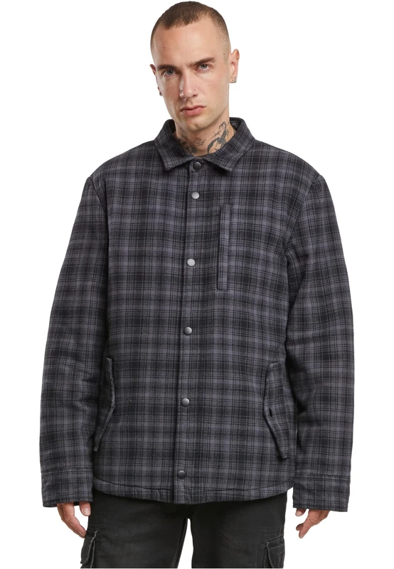 Brandit Men's Classic Sherpa Jacket, Anthracite-Black, 3XL