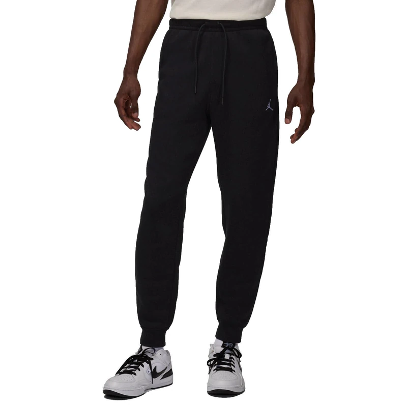 Nike Men's Jordan Brooklyn Sweatpants, Black/White, L