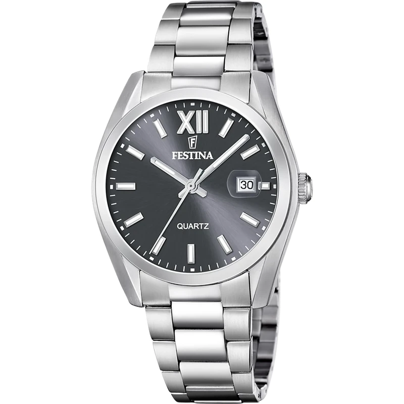 Festina Mens Stainless Steel Watch with Steel Bracelet F20707/3