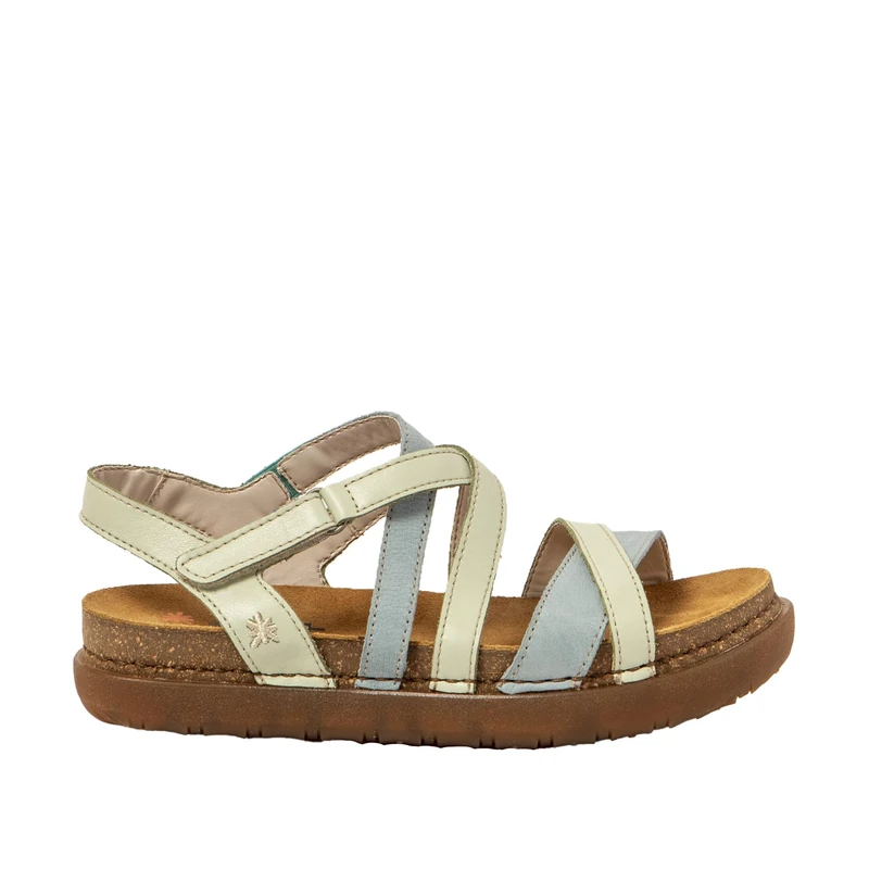 ART 1714 Rhodes, Women's Flat Sandals, Lime-Hawaii, 40 EU, Lima Hawaii, 8 UK