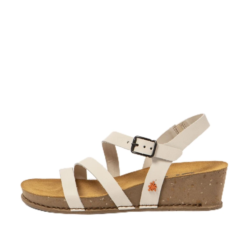 Art 1930 I Live, Wedge Sandals Women, Cream Bone, 8 UK