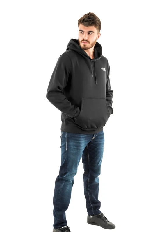 The North Face Men's Simple Dome Hooded Sweatshirt, Tnf Black, XS
