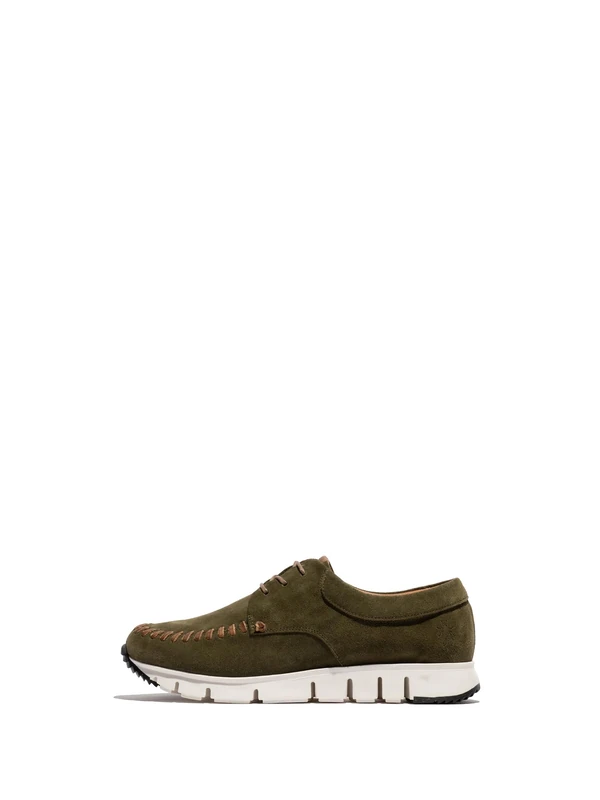Fly London Men's SUUF256FLY Derby, Khaki/Taupe, 8 UK