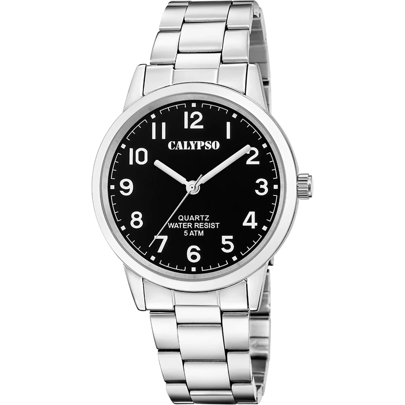 Calypso K5858/4 Stainless Steel Watch - 50m Water Resistance