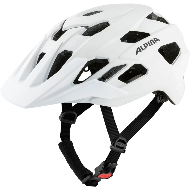 ALPINA PLOSE MIPS, white matt, 57-61 cm, bike helmet for men and women, individually adjustable