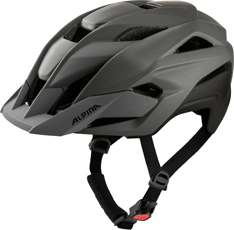 ALPINA STAN MIPS, coffee-grey matt, 55-59 cm, bike helmet with Mips technology for men and women, ideal for leisure time