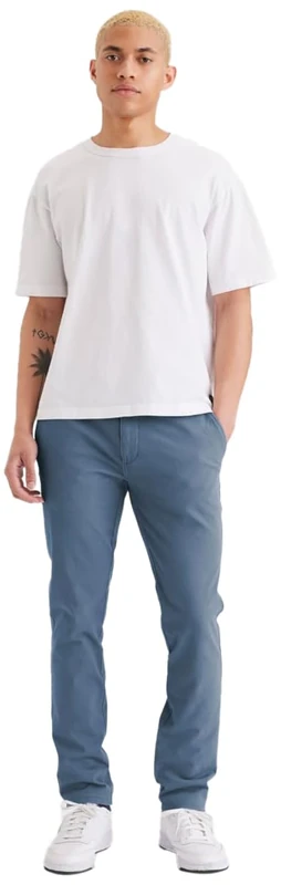 Dockers Men's Trousers, Blue (0078), 32 W/32 L