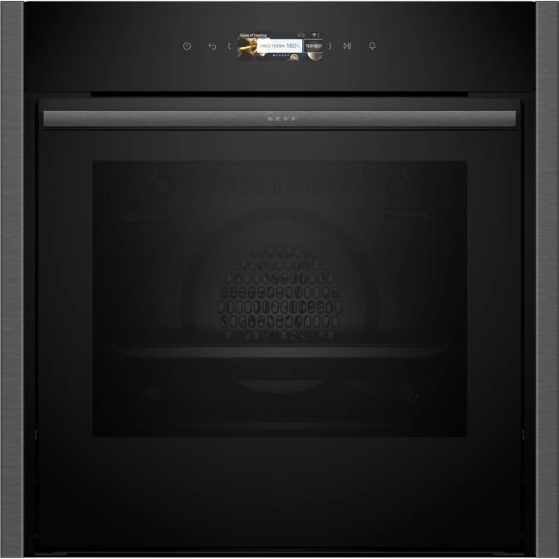 N70 Slide and Hide B54CR31G0B Built In Electric Single Oven, Graphite Grey