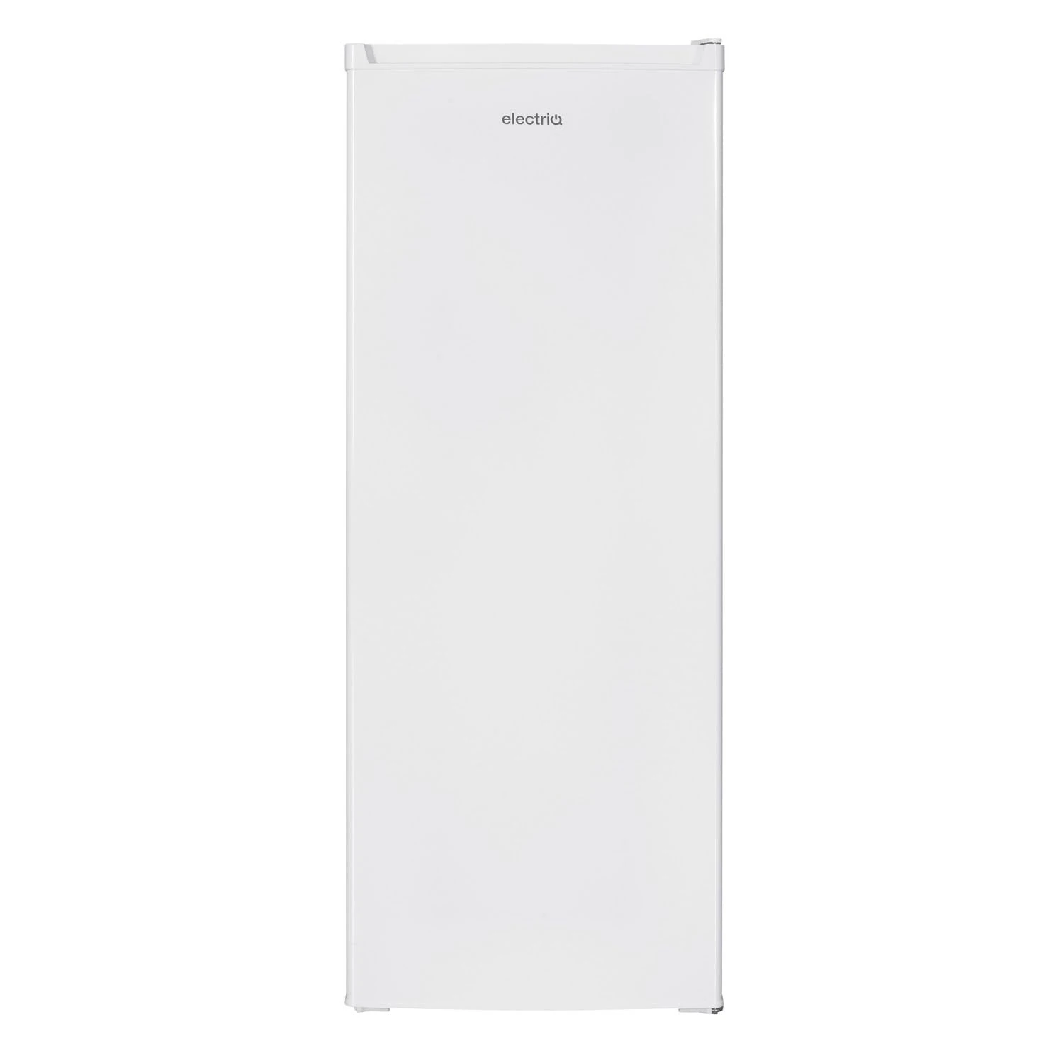 electriQ 168 Litre Freestanding Upright Freezer - White