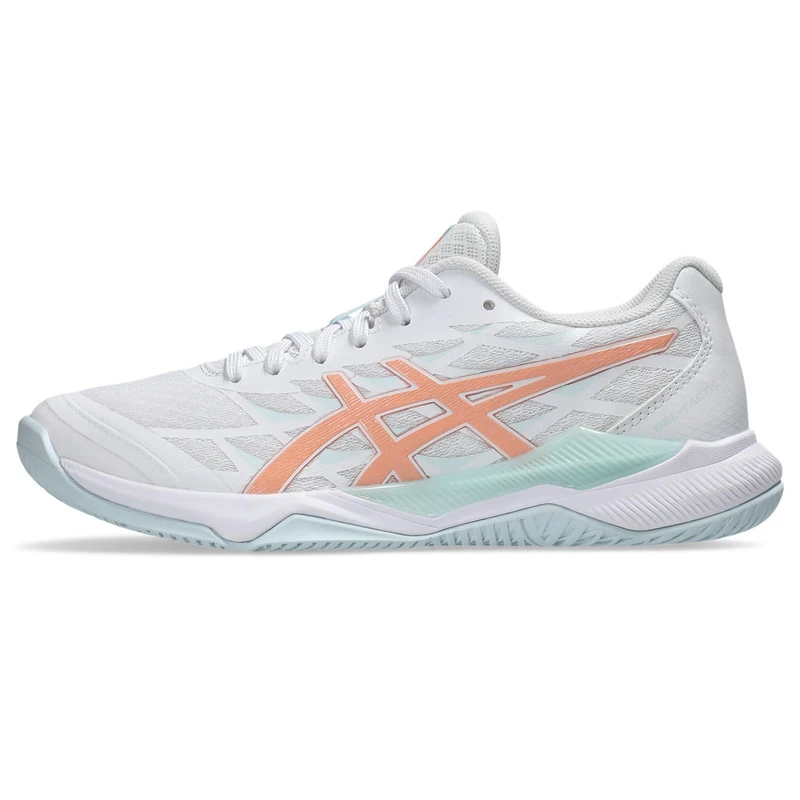 Asics 1072A092-102 Gel-Tactic 12 Women White/Bright Sunstone UK 5.5