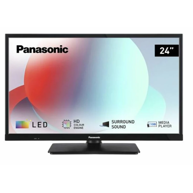 Panasonic TS-24N30AEZ, N30 Series 24 Inch HD LED TV, 2024, USB Multimedia Player, High Contrast, Triple HD Tuner, HDMI, Wall Mount, Slim Frame, Outstanding Visual Experience