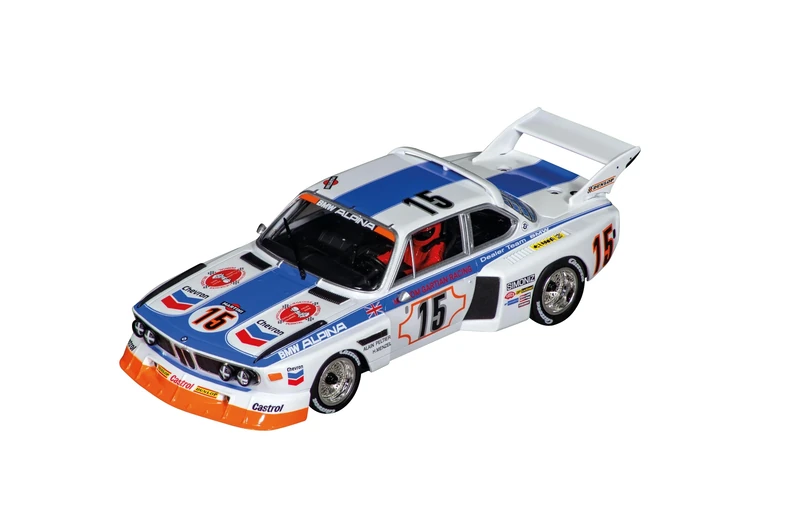 Carrera Evolution 20027789 BMW 3.5 CSL No15 I 1:32 Scale Slot Car I With Working Front & Rear Lights I Suitable For Ages 8 Years+