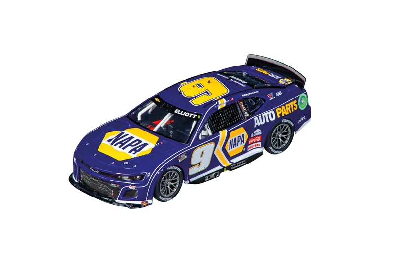 Carrera Evolution 20027766 NASCAR Camaro NextGen ZL1 Hendrick Motorsports Chase Elliott No9 I 1:32 Scale Slot Car I With Working Front & Rear Lights I Suitable For Ages 8 Years+