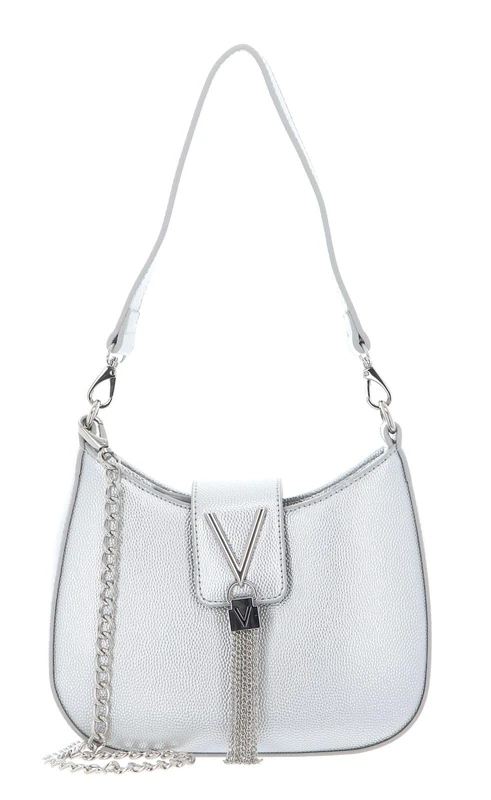 Valentino Women's 1r4-divina Bag, Argento, Standard