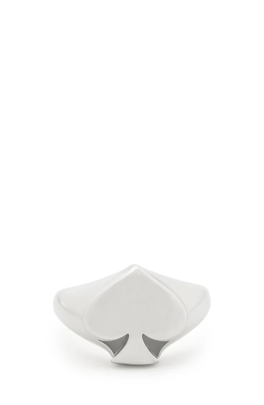 Kate Spade New York So Spade Signet Ring (Silver)