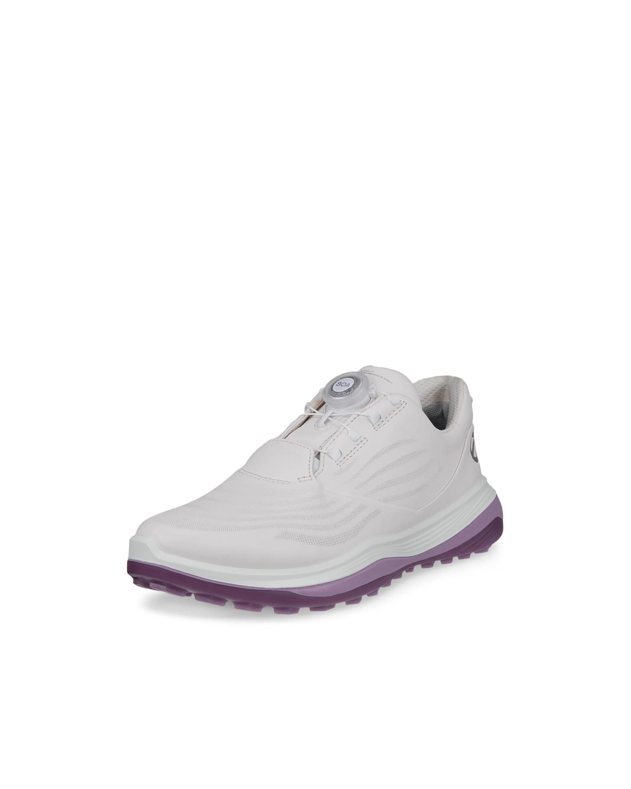 ECCO Women's Lt1 Boa Hybrid Waterproof Golf Shoe, Delicacy, 7-7.5