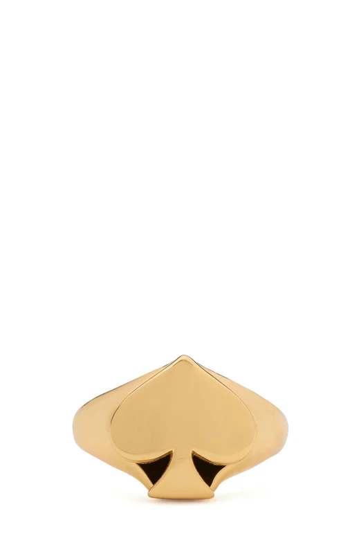 Kate Spade New York So Spade Signet Ring (Gold)