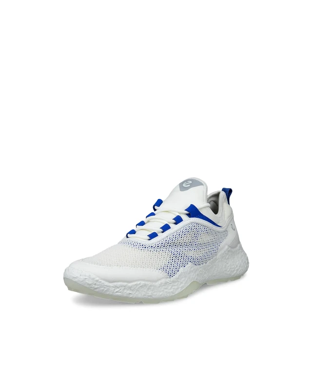 ECCO Mens Biom H5 Textile Spikeless Golf Shoes - White/Virtual - UK 8-8.5