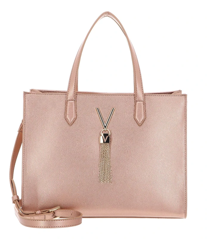 Valentino Women's 1r4-divina Tote Bag (Pack of 1), Oro Rosa, standard size, satchel