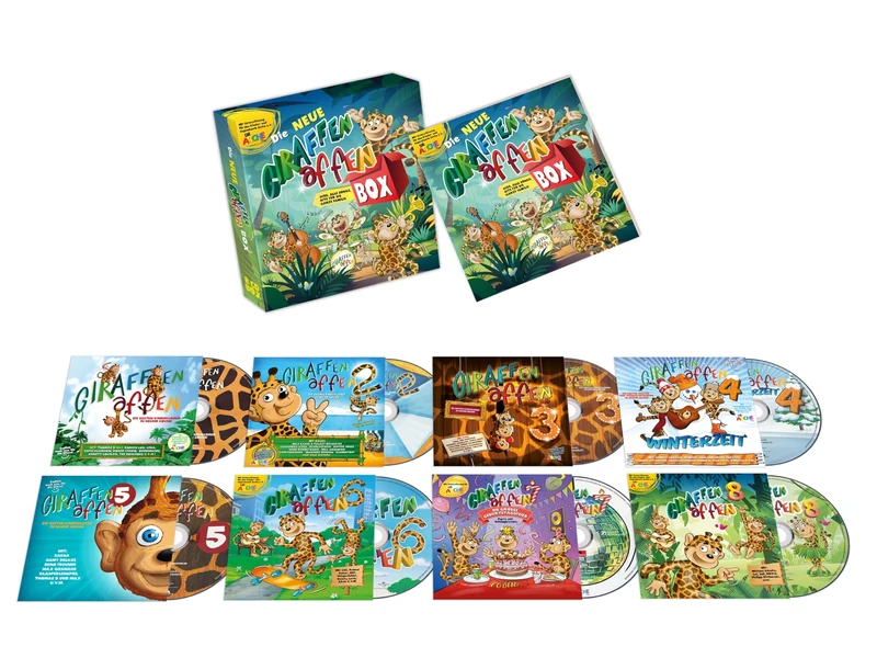 Die Neue Giraffenaffen Box (Ltd. 8cd Box) - Image 1