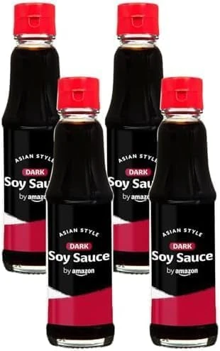 by Amazon Soy Sauce Dark, 150ml (Pack of 4)