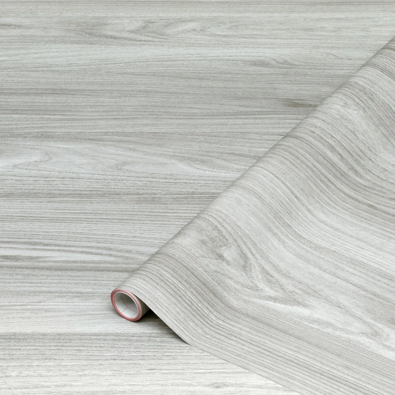 d-c-fix Sangallo Furniture Adhesive Film, Light Grey, 90 cm x 15 m, Washable and Self-Adhesive Decorative Film for Kitchen, Cupboard, Table & Windowsill, Modern and Sustainable
