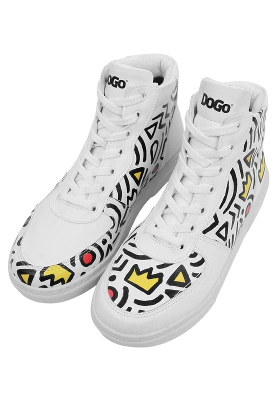 DOGO Women's Ace Boots Sneaker, Multicolored, 4 UK