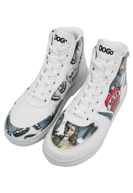 DOGO Women's Ace Boots Sneaker, Multicolored, 6.5 UK