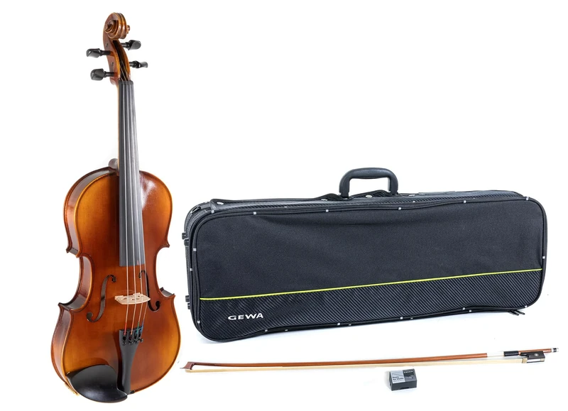 GEWA viola set Allegro VA1-35,5 cm (3/4 viola) ready to play, Massaranduba bow, Thomastik Infeld AlphaYue strings