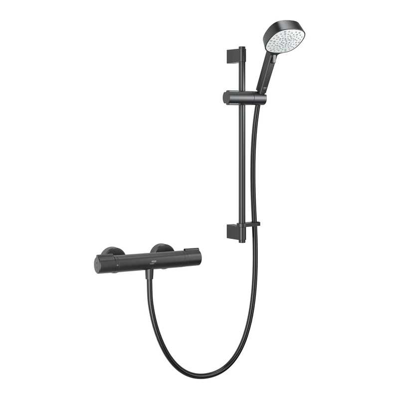Mira Showers Relate Matt Black Single Outlet Mixer Shower