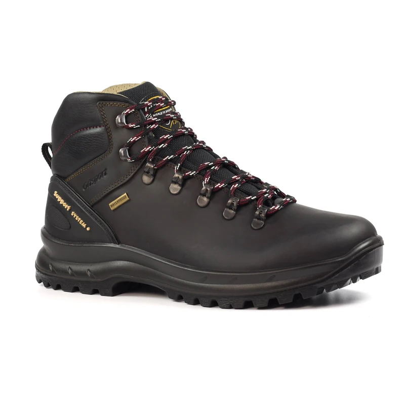 Grisport Mens Tornado Brown Leather Walking Boot 4 Brown