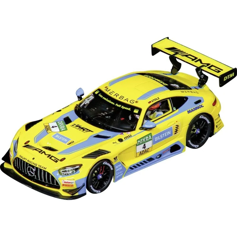 Carrera Digital 132 20032014 I Mercedes-AMG GT3 Evo Mercedes-AMG Team HRT No4 DTM 2023 I 1:32 I Scale Slot Car I With Working Front, Rear & Tail Lights I Suitable For Ages 8 Years+