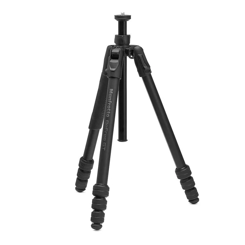 Manfrotto Befree GT PRO Tripod Legs, Professional Travel Tripod, Aluminium Camera-Video Support, Twist Lock, Compact and Portable, for DSLR, Mirrorless, Camera Accessories, Photo and Video Heads
