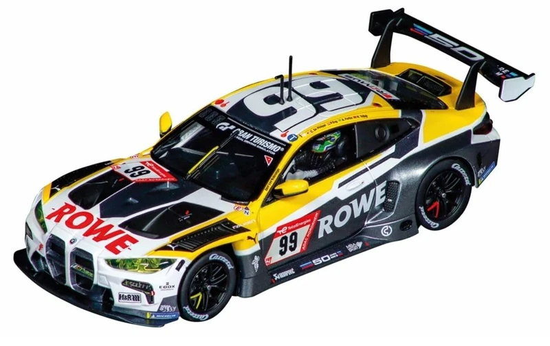 Carrera Digital 132 20032036 I BMW M4 GT3 ROWE Racing No99 I 1:32 I Scale Slot Car I With Working Front, Rear & Tail Lights I Suitable For Ages 8 Years+