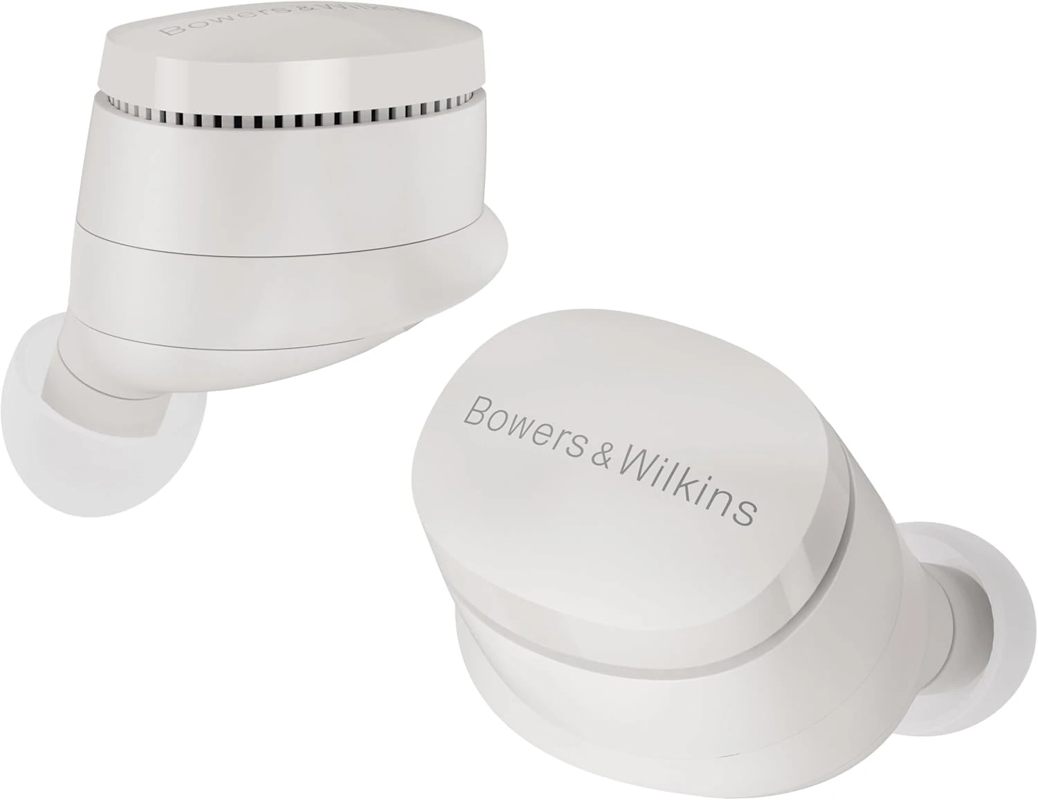 Bowers & Wilkins Pi6 True Wireless Noise Cancelling Earbuds with Bluetooth aptX, 24-bit Wireless Connection, and 6 Built-in Microphones – Cloud Grey